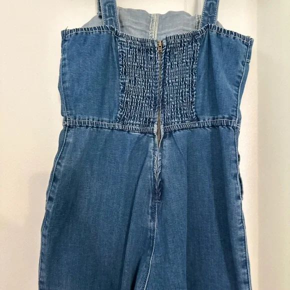Hollister Light Blue Denim Jumpsuit - Picture 5 of 7